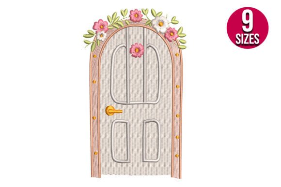 Floral Door: A Boutique Sweatshirt Embroidery Review