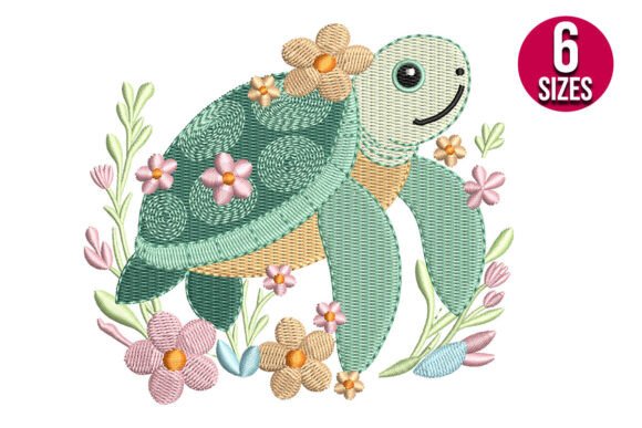 Floral Sea Turtle: A Seasonal Embroidery Review