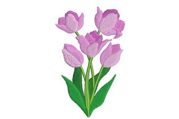 Purple Flower Bouquets: A Boutique Sweatshirt Embroidery Review